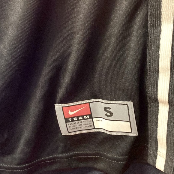 NWT [Nike] Dri-Fit Basketball Performance Sleeveless Jersey Black w/ White - Picture 5 of 9